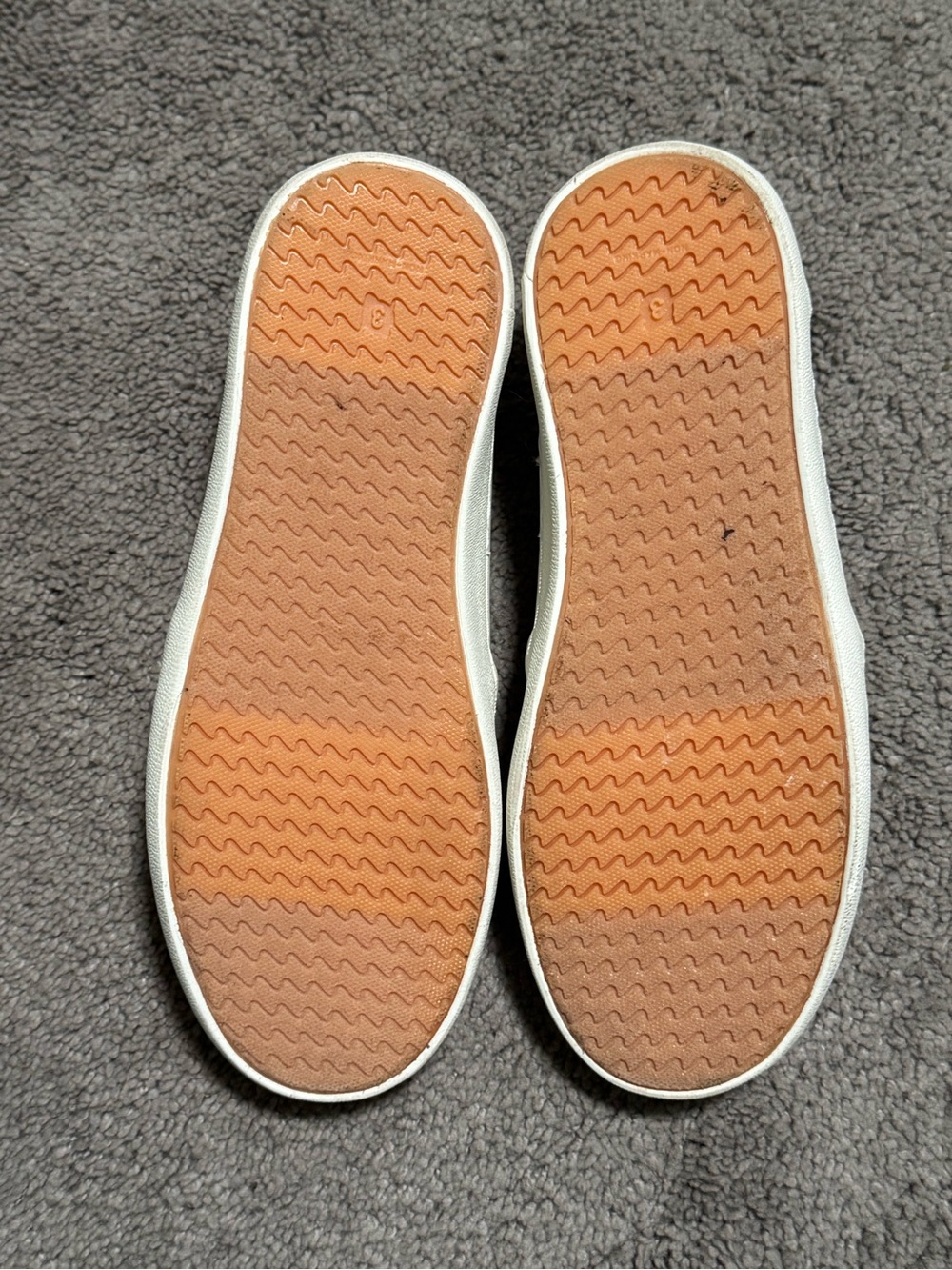 Cat & Jack Men's Slip-On Loafers in Brown with White Sole - Picture 4 of 5